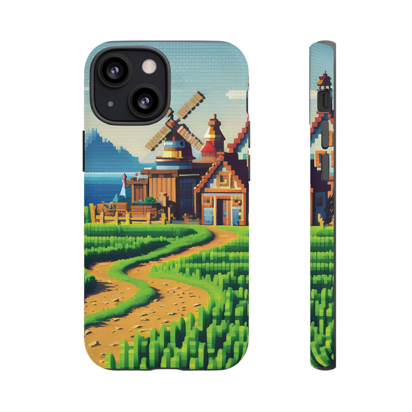 Pixel farming Village - Smartphone Tough Cases