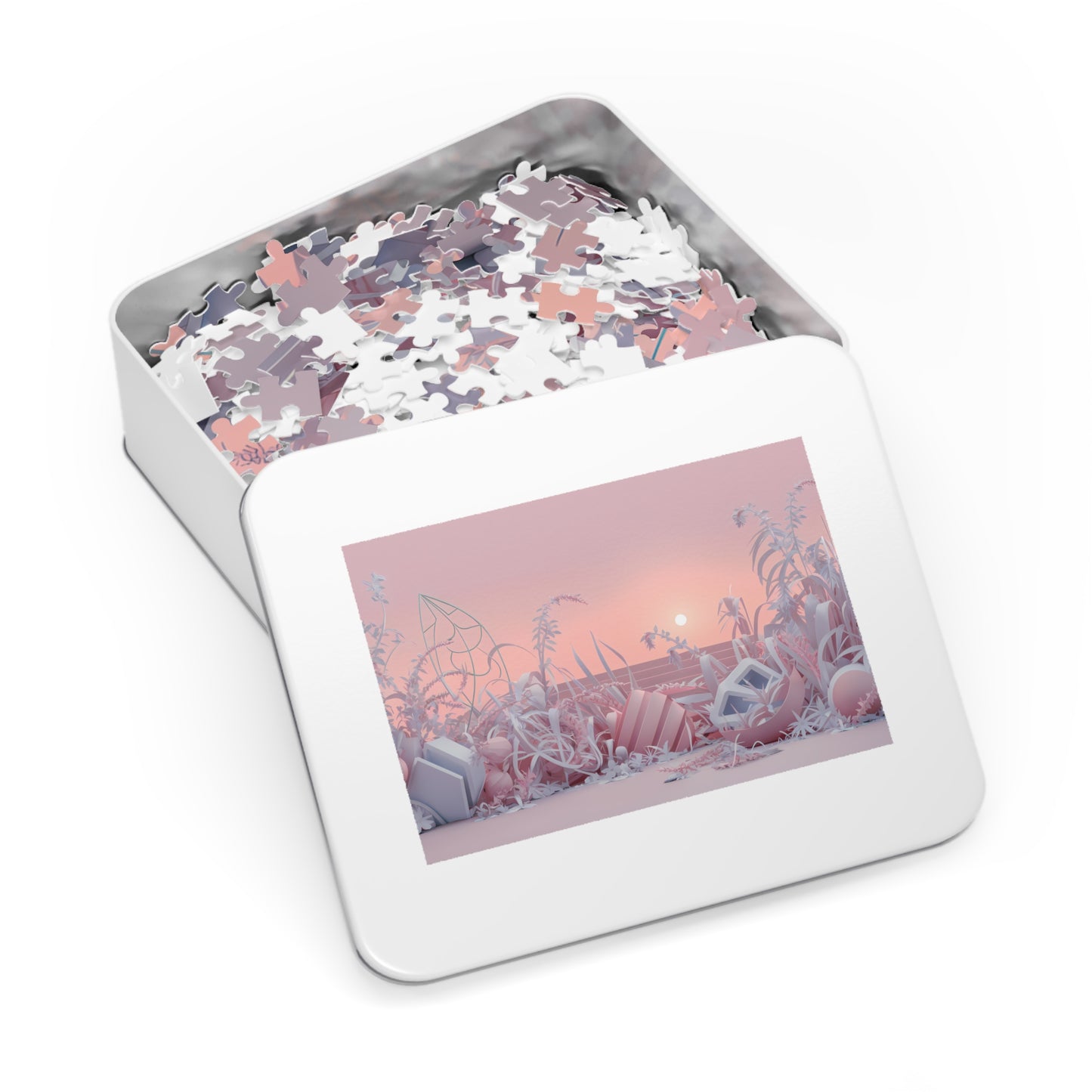 Ephemeral Garden at Dusk - Jigsaw Puzzle (30, 110, 252, 500,1000-Piece)