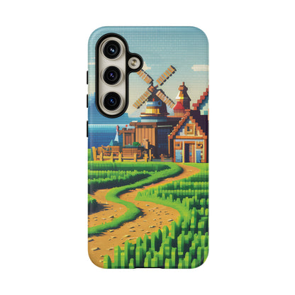 Pixel farming Village - Smartphone Tough Cases