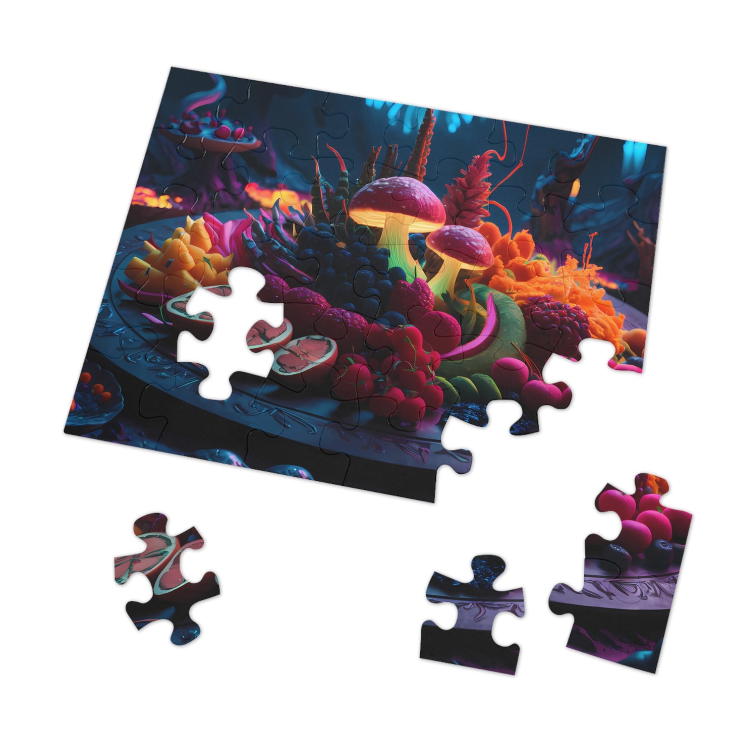 Feast of the Enchanted Forest - Jigsaw Puzzle (30, 110, 252, 500,1000-Piece)