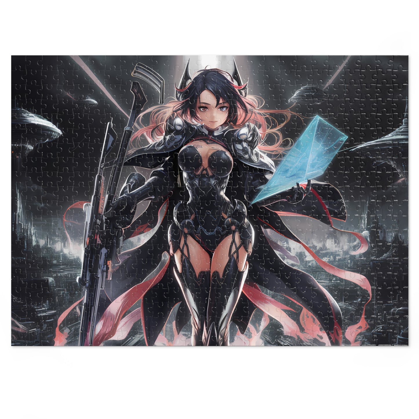 Dark Vanguard: The Last Enforcer - Jigsaw Puzzle (30, 110, 252, 500,1000-Piece)