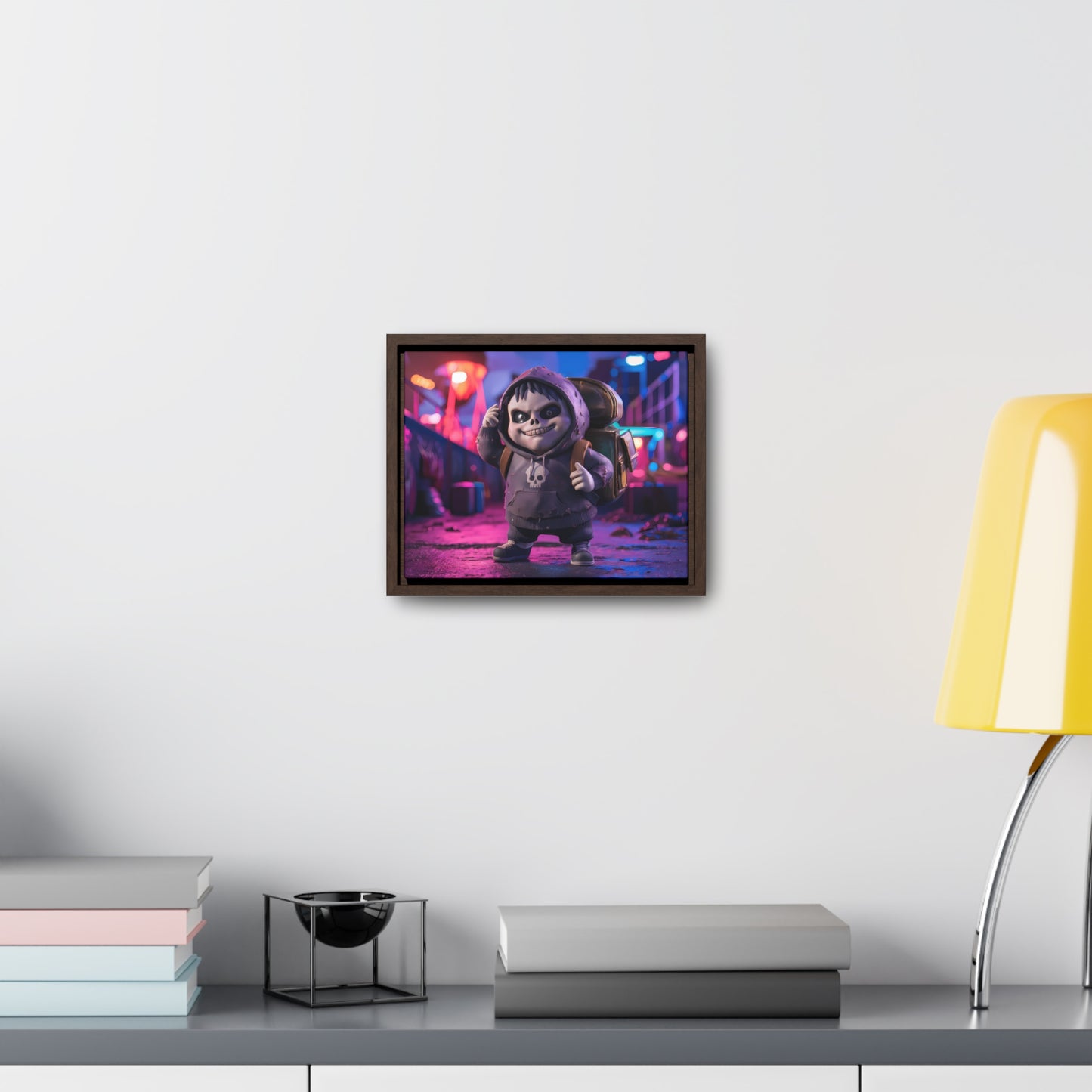 Midnight Mischief - Gallery Canvas Wraps, Horizontal Frame