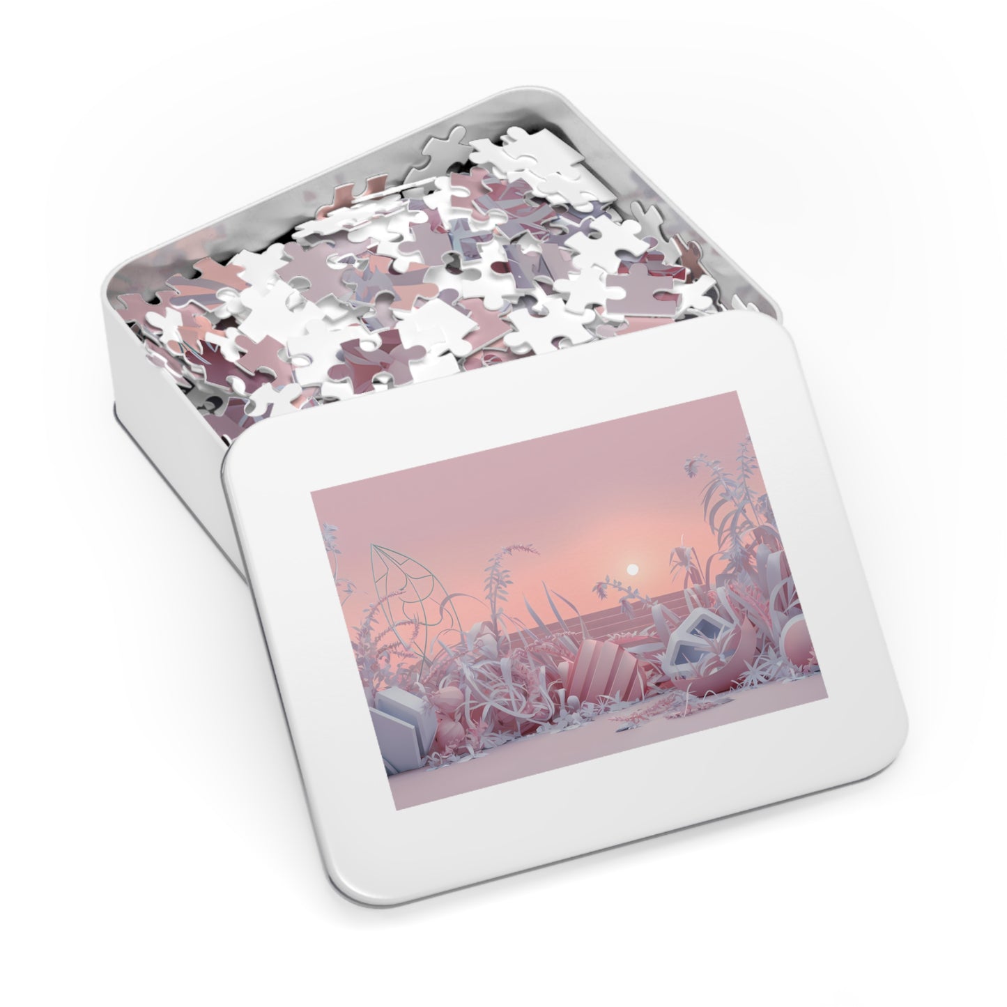 Ephemeral Garden at Dusk - Jigsaw Puzzle (30, 110, 252, 500,1000-Piece)