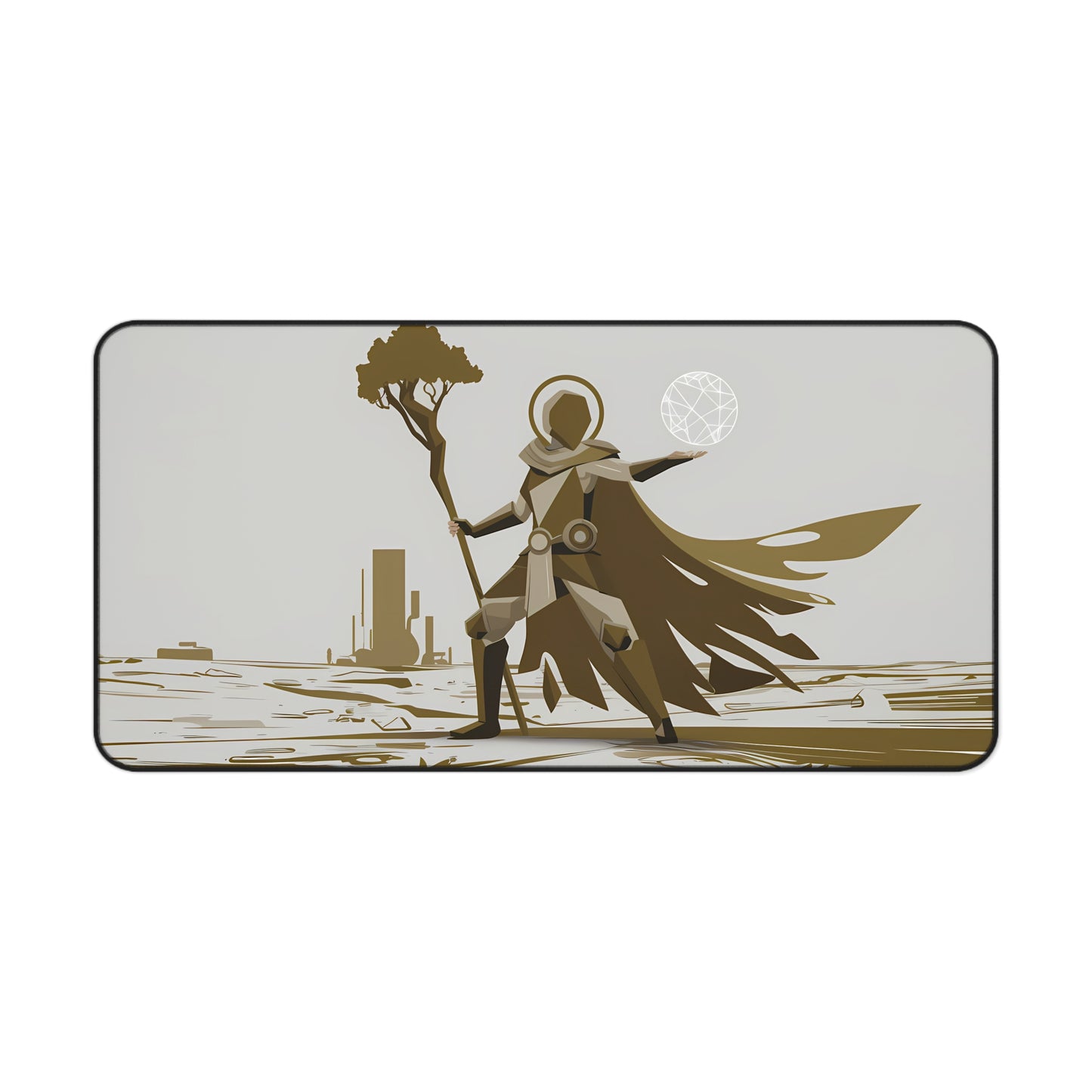 The Guardian of the Arid Realm - Desk Mat
