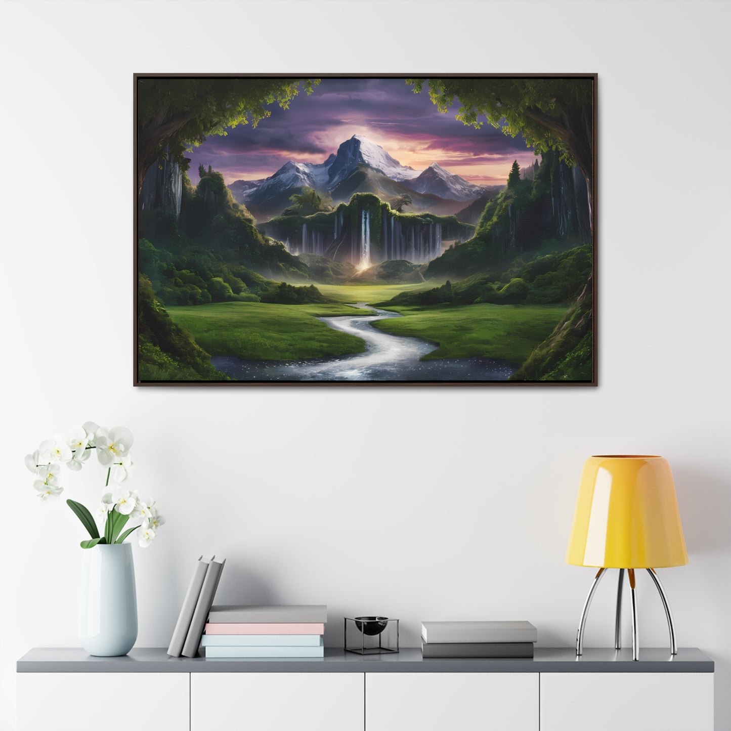 Loading Spinner in Progress - Gallery Canvas Wraps, Horizontal Frame