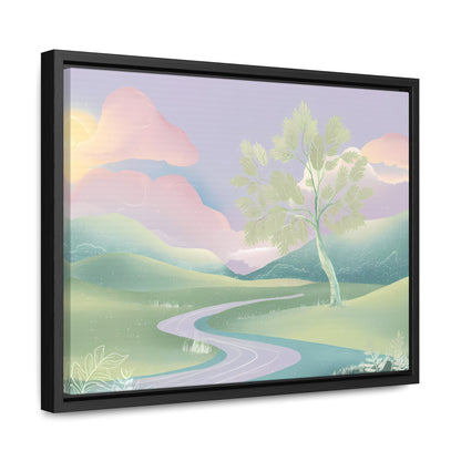 Whispers of Dawn - Gallery Canvas Wraps, Horizontal Frame
