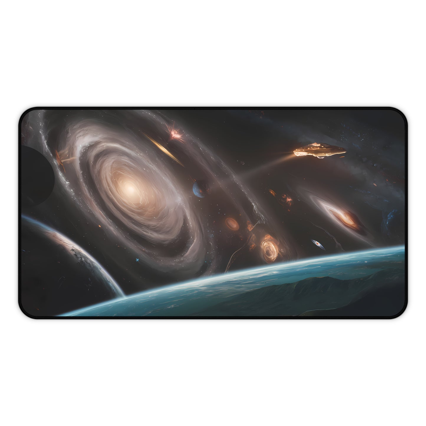 Galactic Convergence - Desk Mat