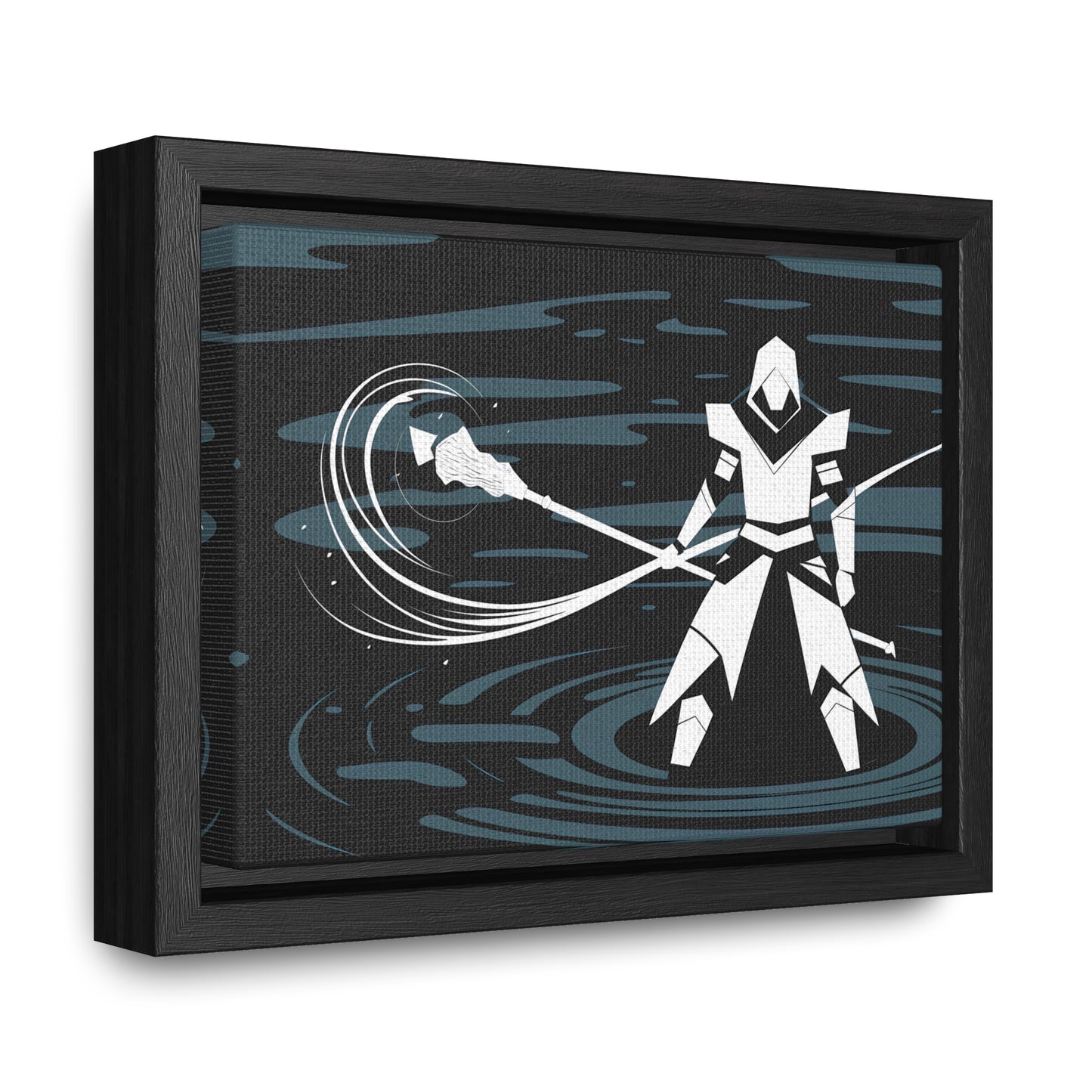 "Guardian of the Abyss" - Gallery Canvas Wraps, Horizontal Frame