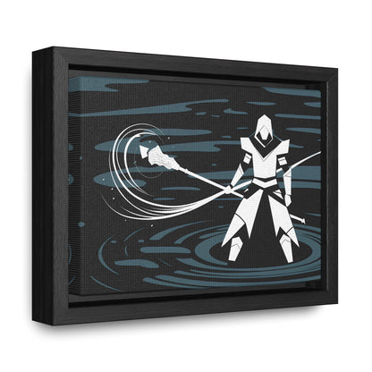 "Guardian of the Abyss" - Gallery Canvas Wraps, Horizontal Frame