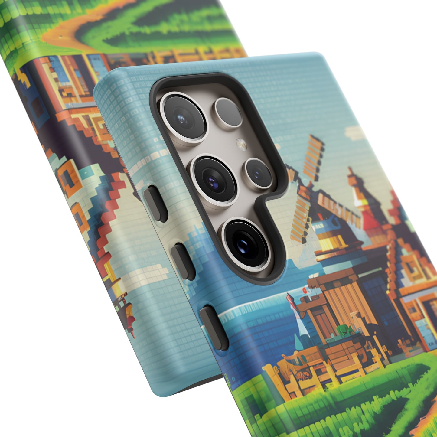 Pixel farming Village - Smartphone Tough Cases