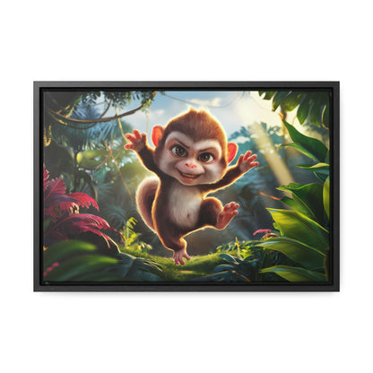 Jungle Joy - Gallery Canvas Wraps, Horizontal Frame