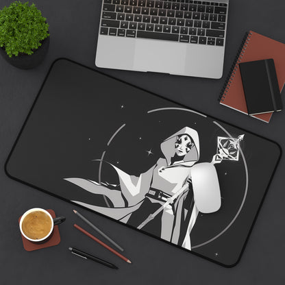 Geometric Light Mage - Desk Mat