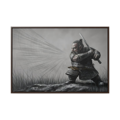 Defender of the Grey Plains - Gallery Canvas Wraps, Horizontal Frame