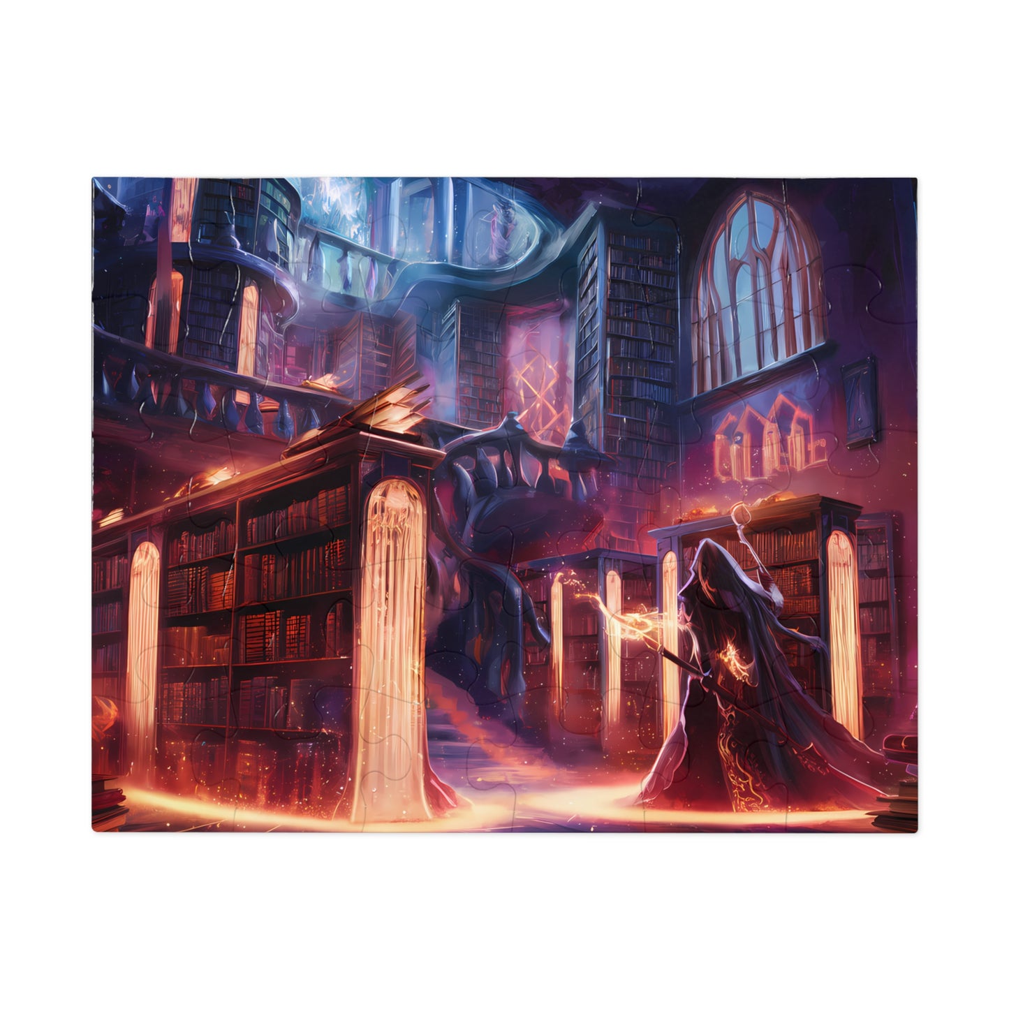 Arcane Library of the Eternal Flame - Jigsaw Puzzle (30, 110, 252, 500,1000-Piece)