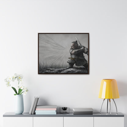 Defender of the Grey Plains - Gallery Canvas Wraps, Horizontal Frame