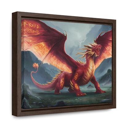 The Inferno Guardian - Gallery Canvas Wraps, Horizontal Frame