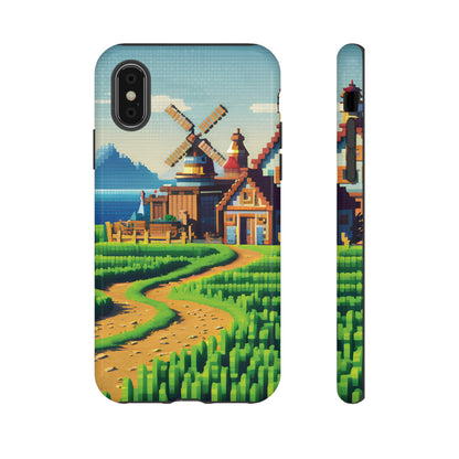 Pixel farming Village - Smartphone Tough Cases