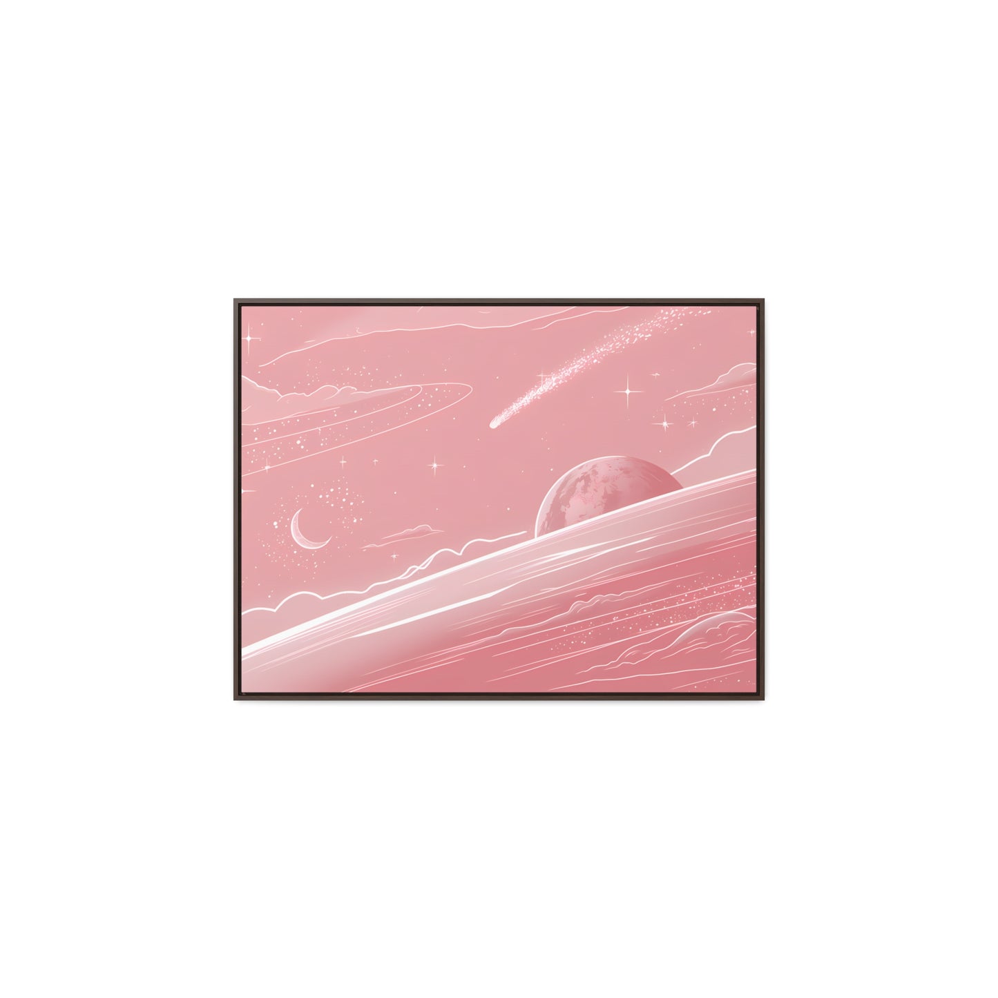 Celestial Dreamscape - Gallery Canvas Wraps, Horizontal Frame