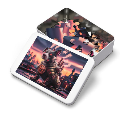 "Steam-Powered Sentinel" - Jigsaw Puzzle (30, 110, 252, 500,1000-Piece)