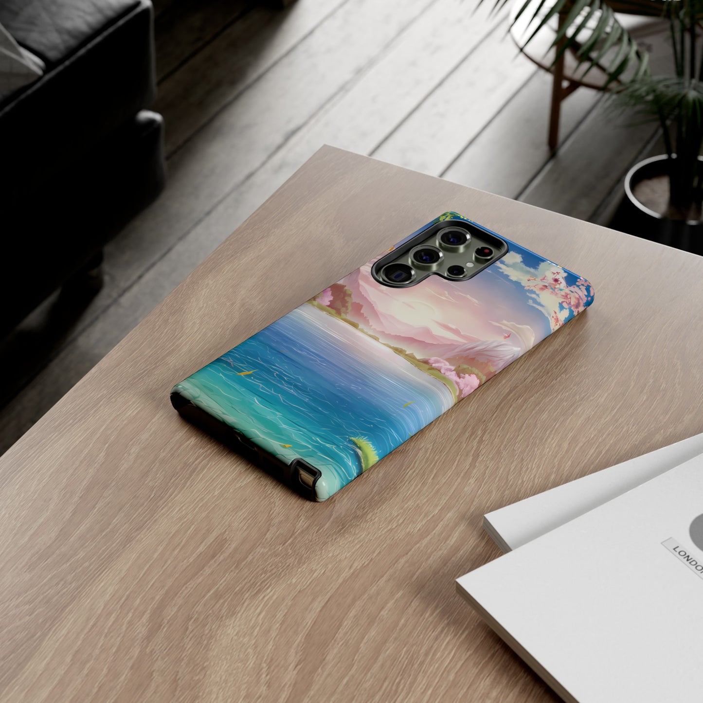 Serene Lake and Mountains - Smartphone Tough Cases