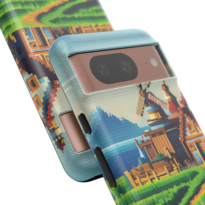 Pixel farming Village - Smartphone Tough Cases