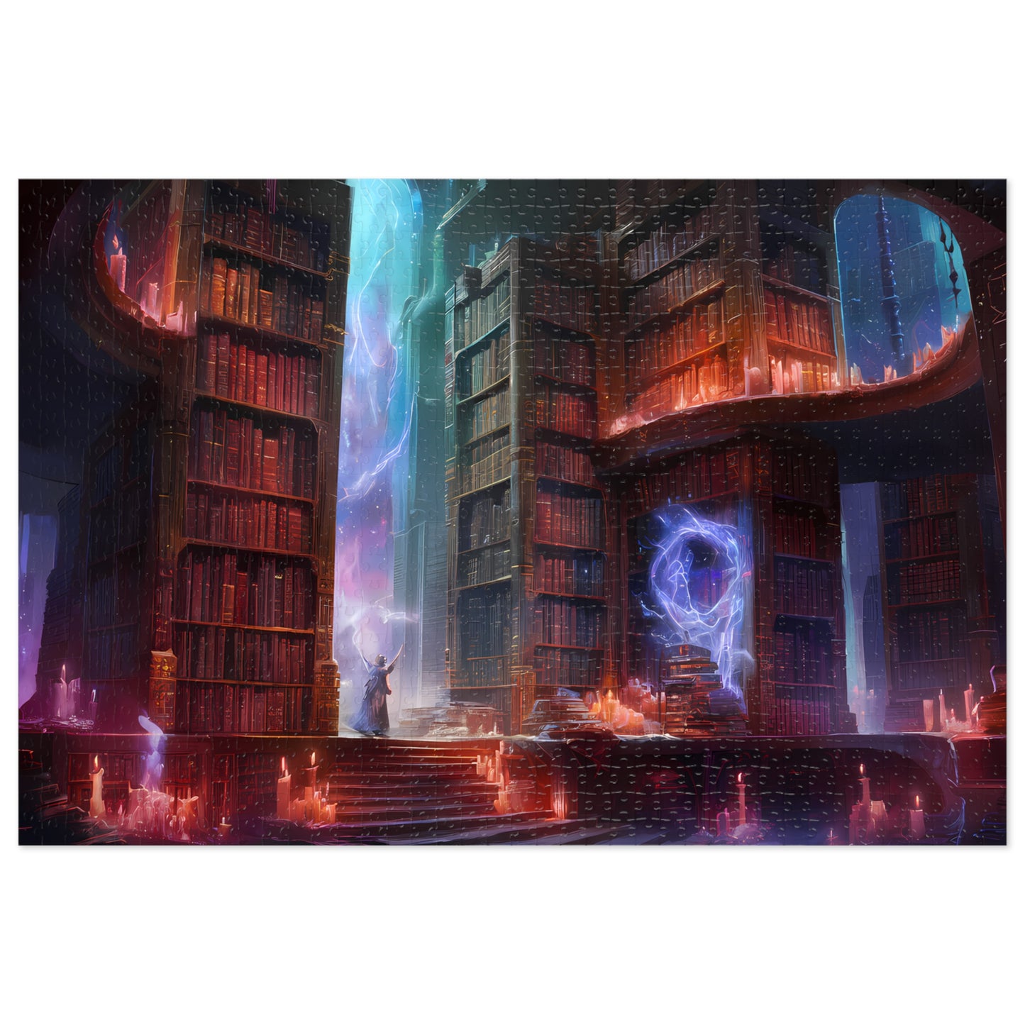 Sanctuary of Arcane Tomes - Jigsaw Puzzle (30, 110, 252, 500,1000-Piece)