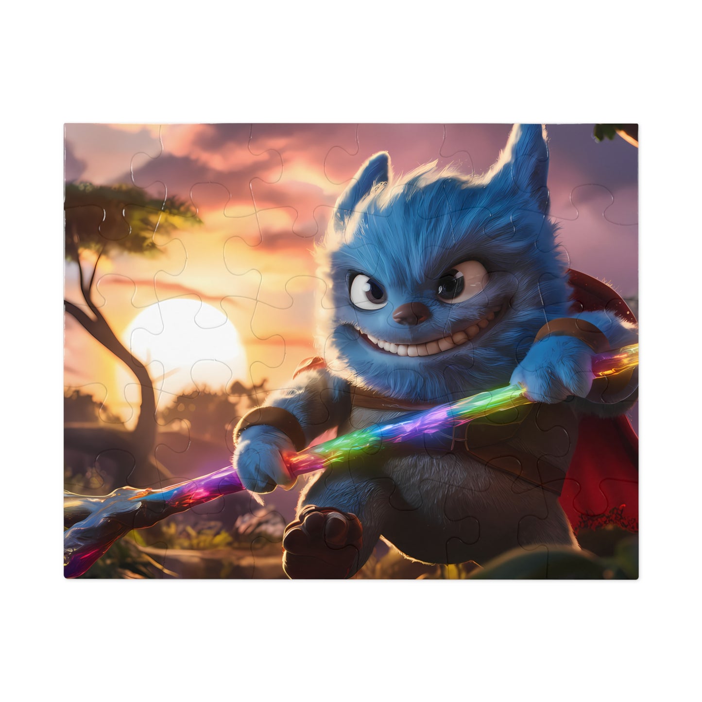Guardian of the Rainbow Staff - Jigsaw Puzzle (30, 110, 252, 500,1000-Piece)
