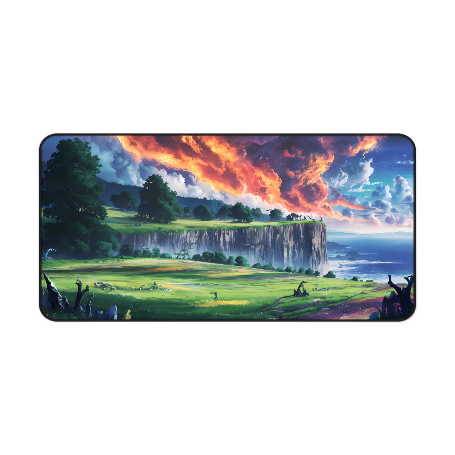 Edge of the Burning Horizon - Desk Mat