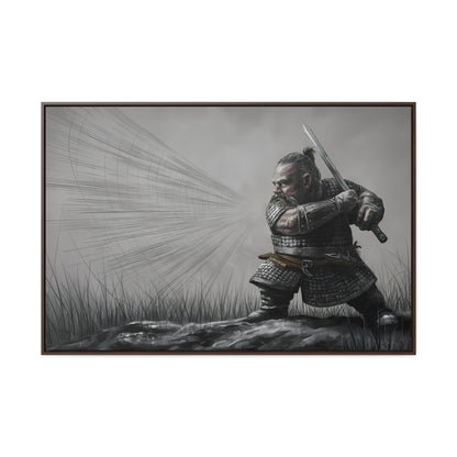 Defender of the Grey Plains - Gallery Canvas Wraps, Horizontal Frame