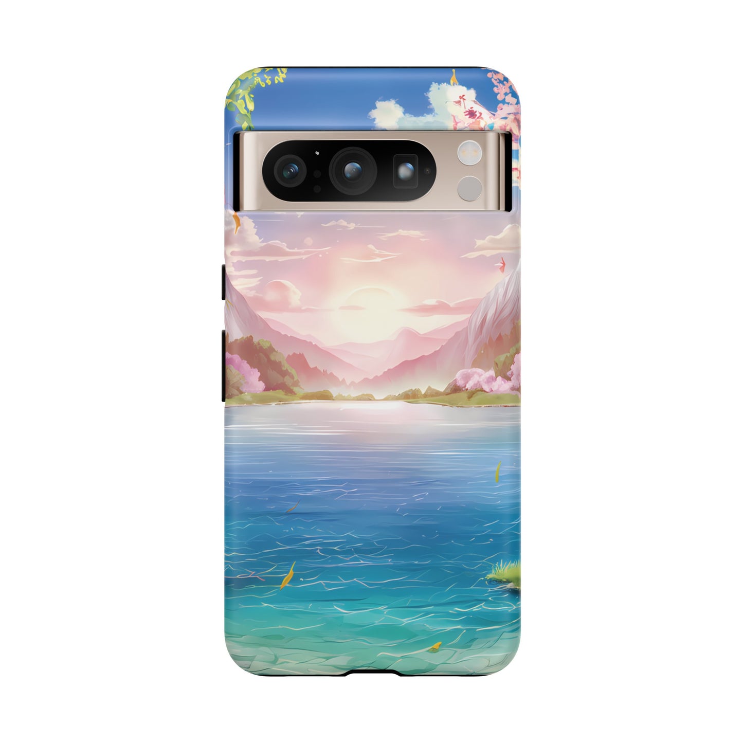 Serene Lake and Mountains - Smartphone Tough Cases