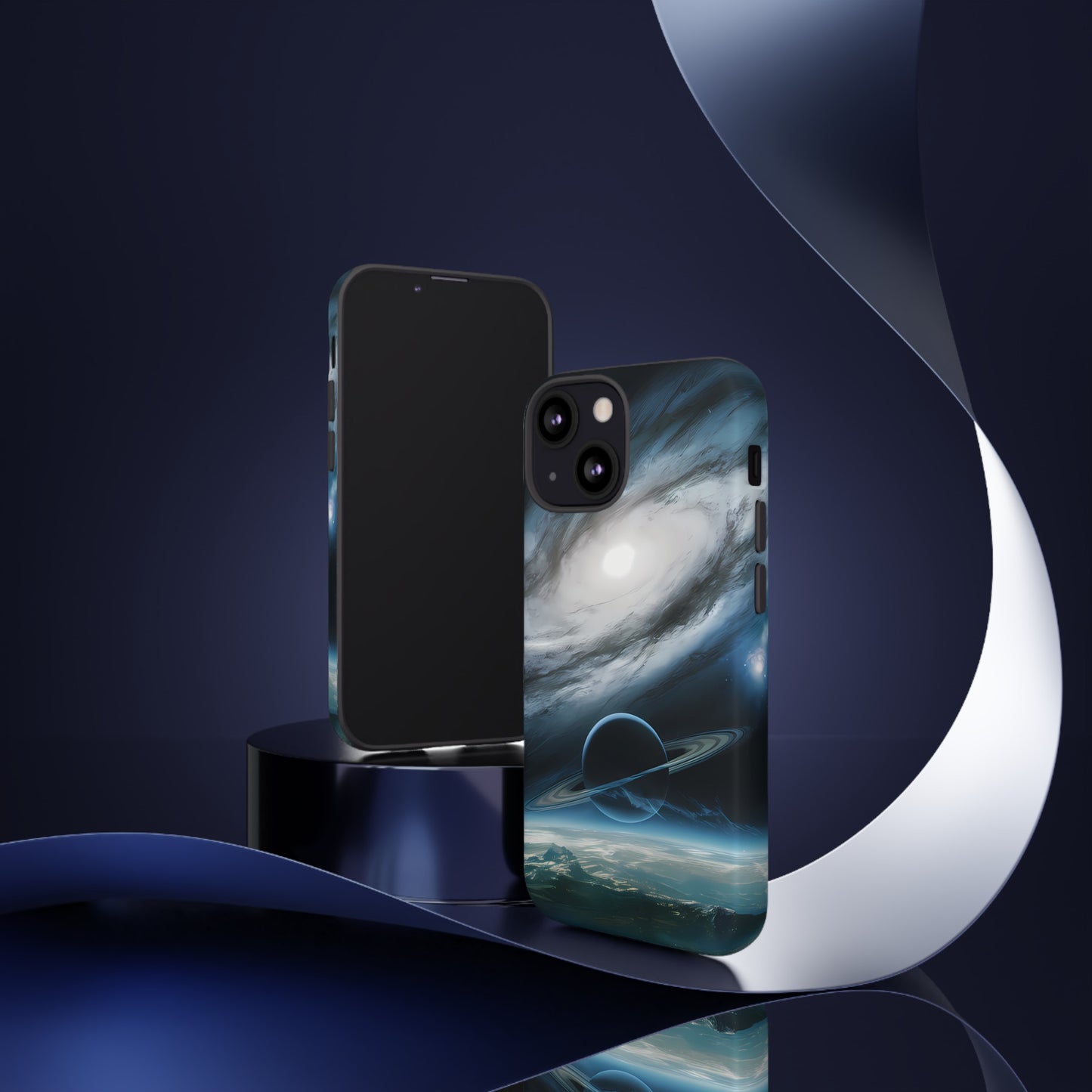 Outer Space viewing of a Planet - Smartphone Tough Cases