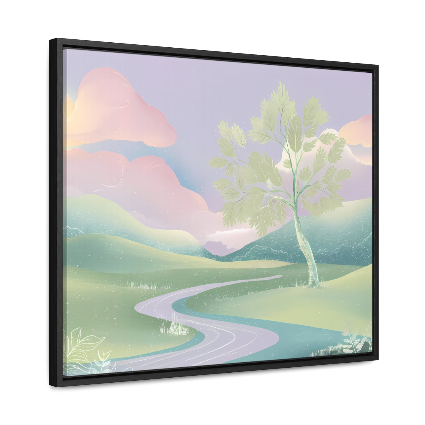 Whispers of Dawn - Gallery Canvas Wraps, Horizontal Frame