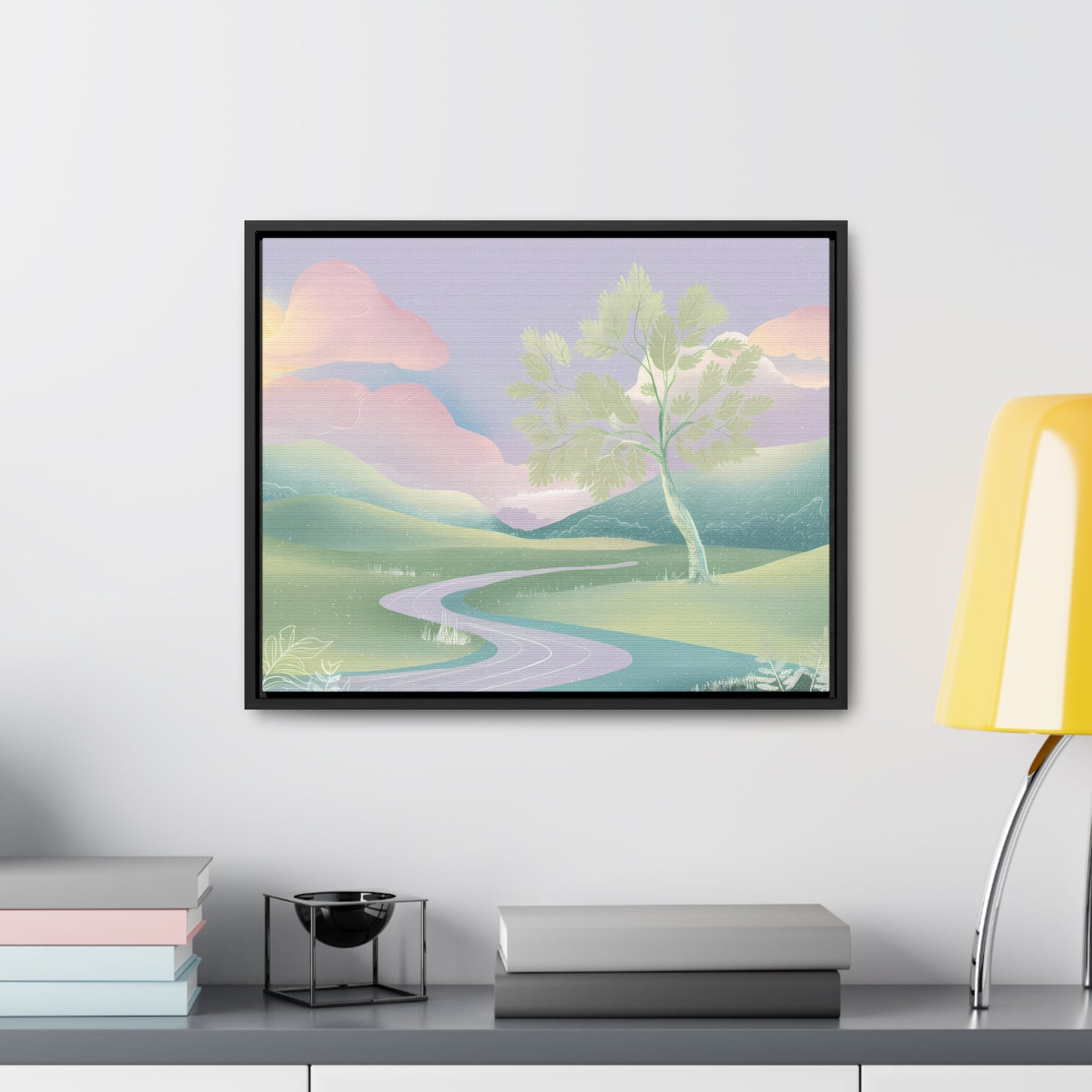 Whispers of Dawn - Gallery Canvas Wraps, Horizontal Frame