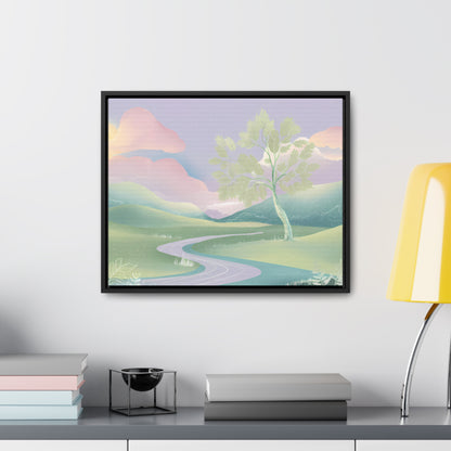 Whispers of Dawn - Gallery Canvas Wraps, Horizontal Frame