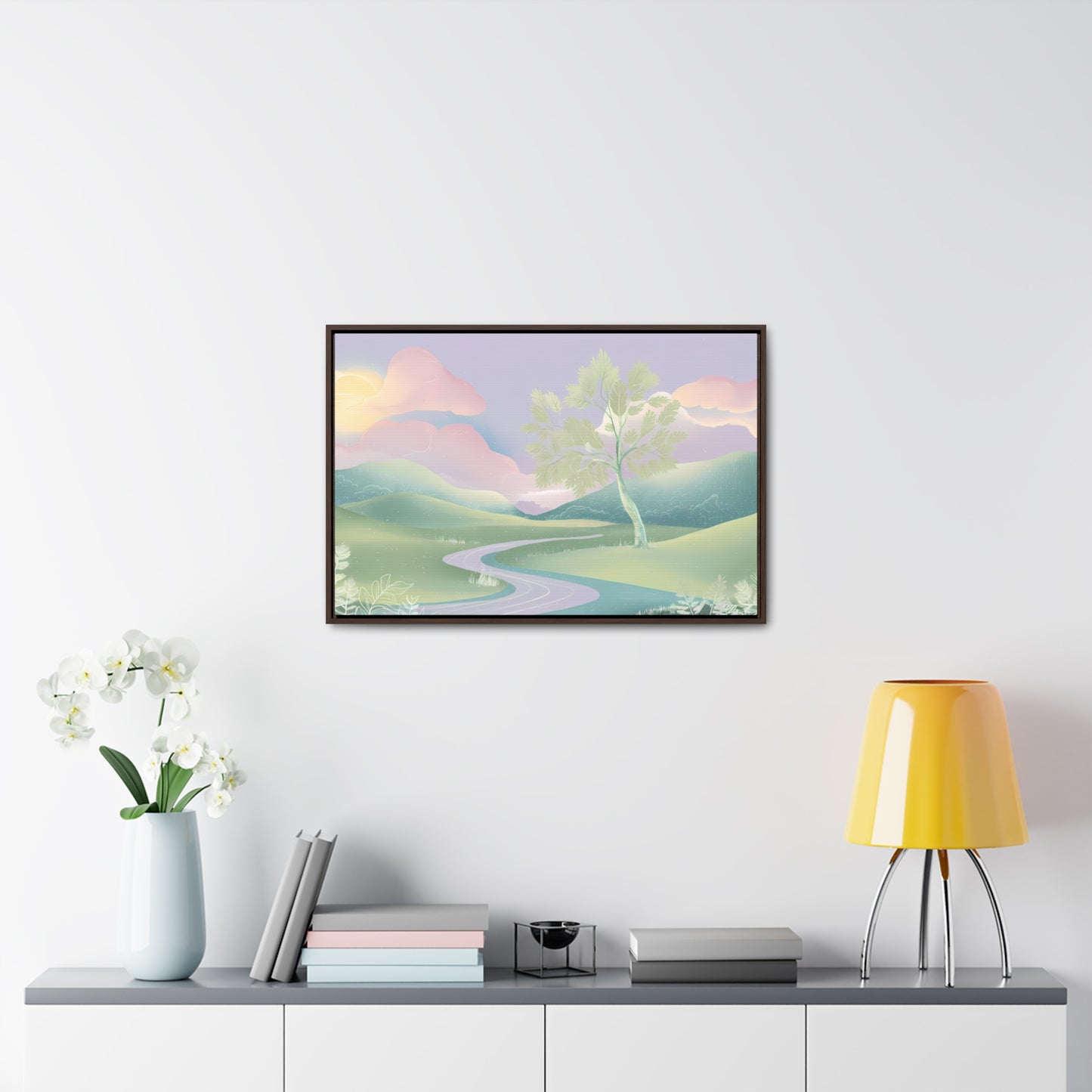 Whispers of Dawn - Gallery Canvas Wraps, Horizontal Frame