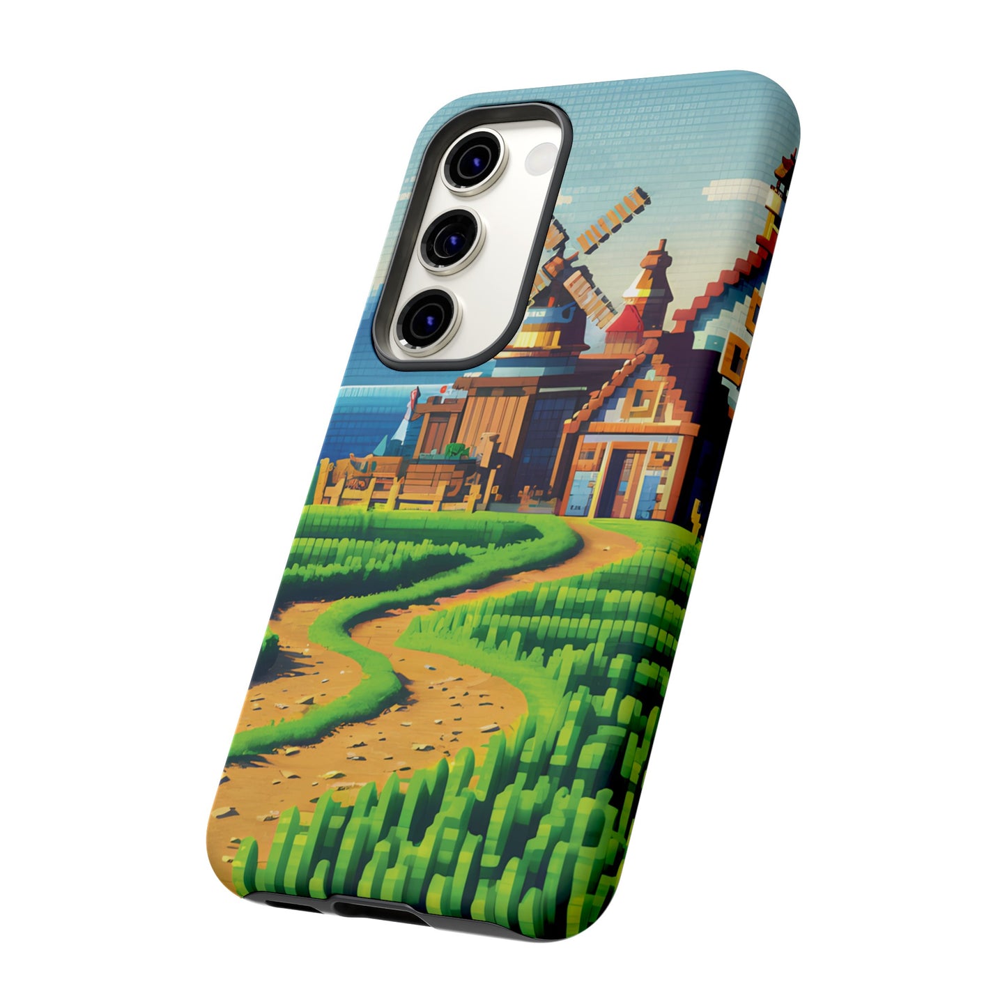 Pixel farming Village - Smartphone Tough Cases