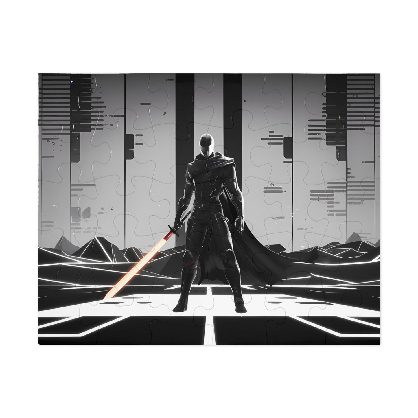 The Shadowblade Sentinel - Jigsaw Puzzle (30, 110, 252, 500,1000-Piece)