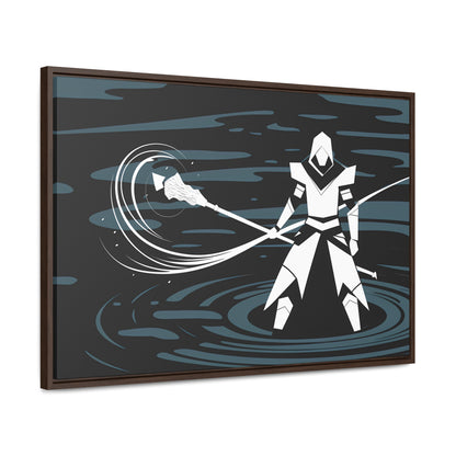 "Guardian of the Abyss" - Gallery Canvas Wraps, Horizontal Frame