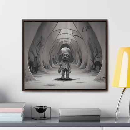"Echoes of the Forgotten" - Gallery Canvas Wraps, Horizontal Frame