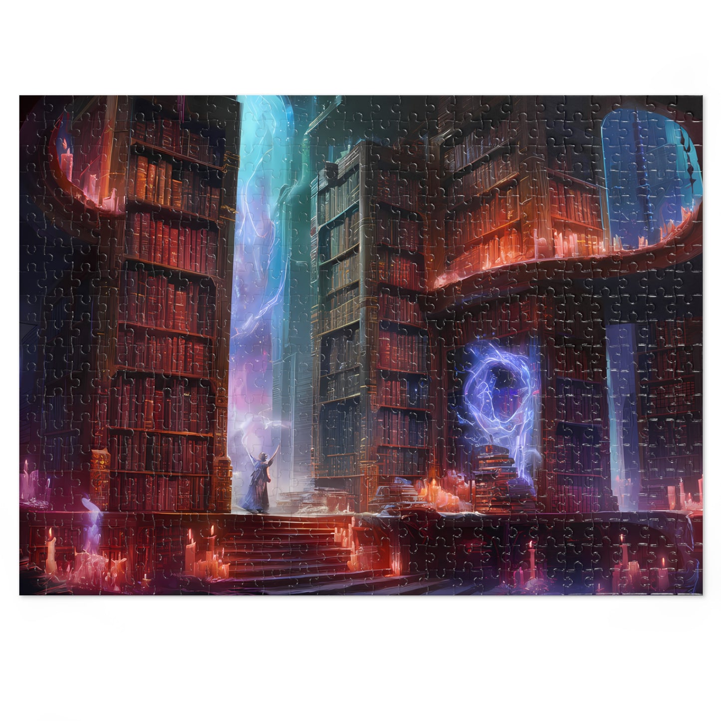 Sanctuary of Arcane Tomes - Jigsaw Puzzle (30, 110, 252, 500,1000-Piece)