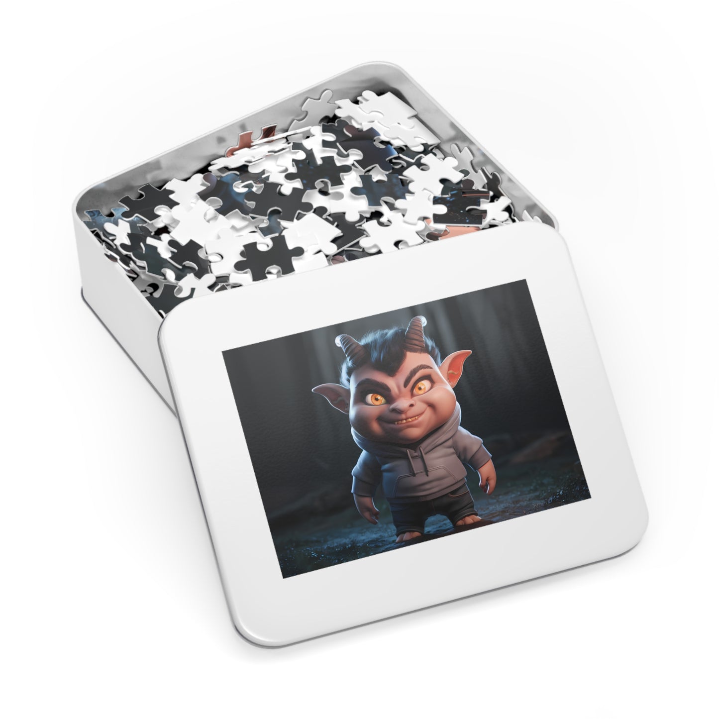 The Mischievous Forest Goblin - Jigsaw Puzzle (30, 110, 252, 500,1000-Piece)