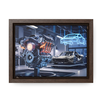 "Cutting-Edge Automotive Engineering" - Gallery Canvas Wraps, Horizontal Frame