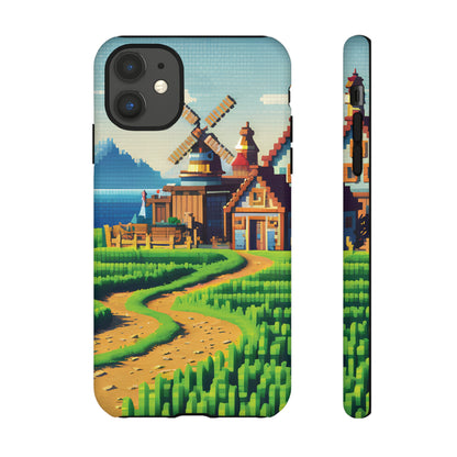 Pixel farming Village - Smartphone Tough Cases