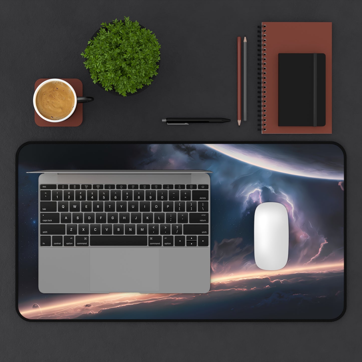 Beeing in Space - Desk Mat