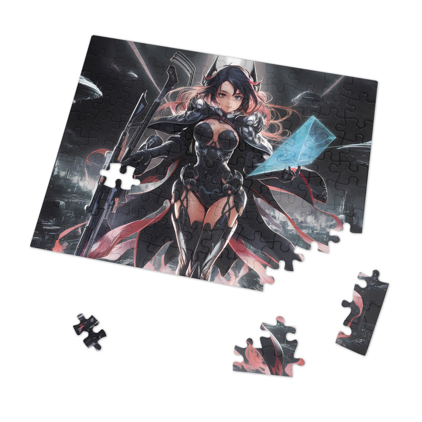 Dark Vanguard: The Last Enforcer - Jigsaw Puzzle (30, 110, 252, 500,1000-Piece)