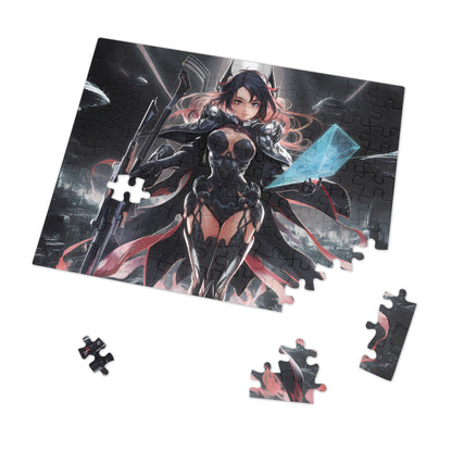 Dark Vanguard: The Last Enforcer - Jigsaw Puzzle (30, 110, 252, 500,1000-Piece)