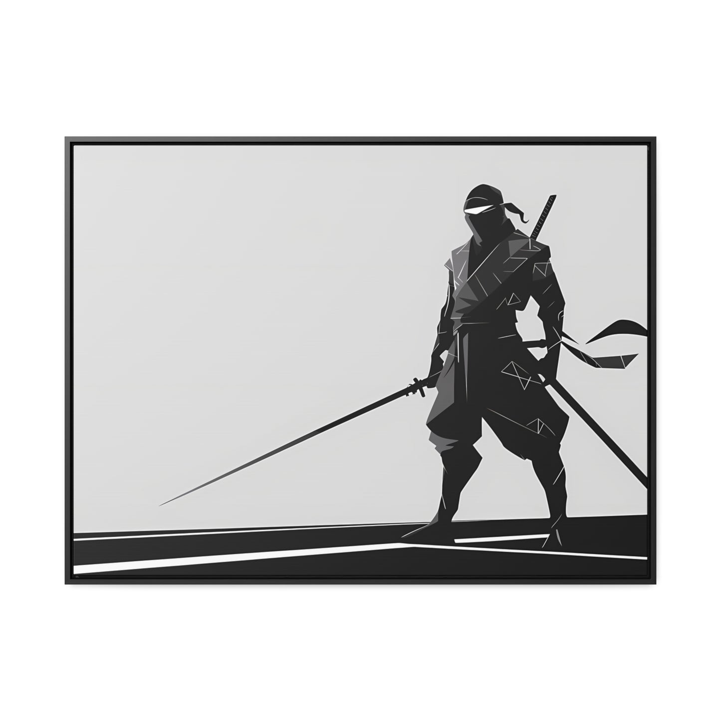Shadow Warrior - Gallery Canvas Wraps, Horizontal Frame