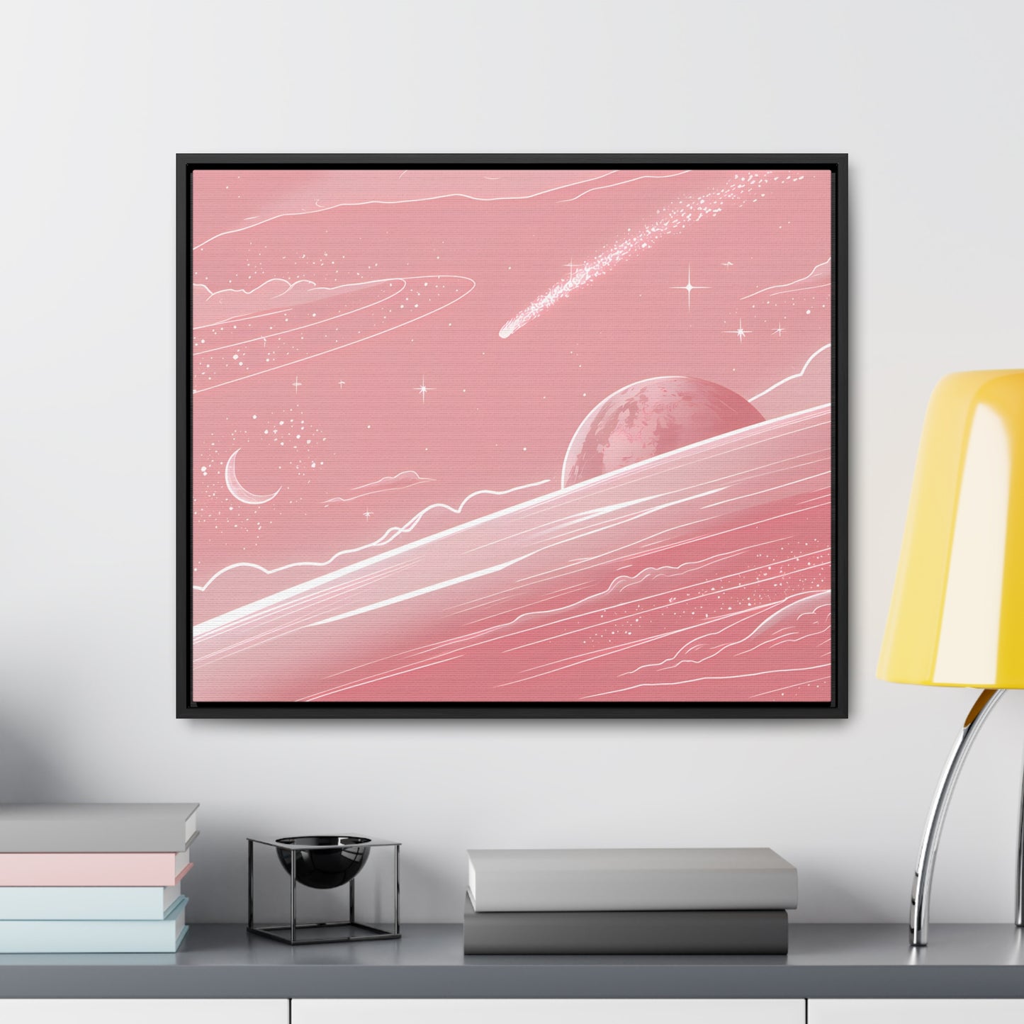 Celestial Dreamscape - Gallery Canvas Wraps, Horizontal Frame