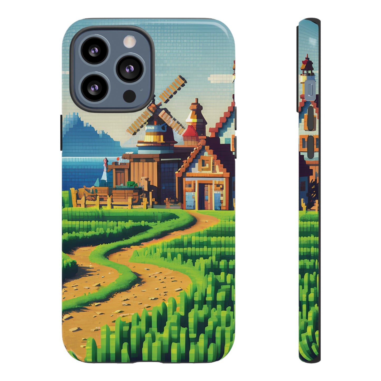 Pixel farming Village - Smartphone Tough Cases