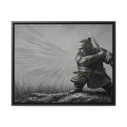 Defender of the Grey Plains - Gallery Canvas Wraps, Horizontal Frame